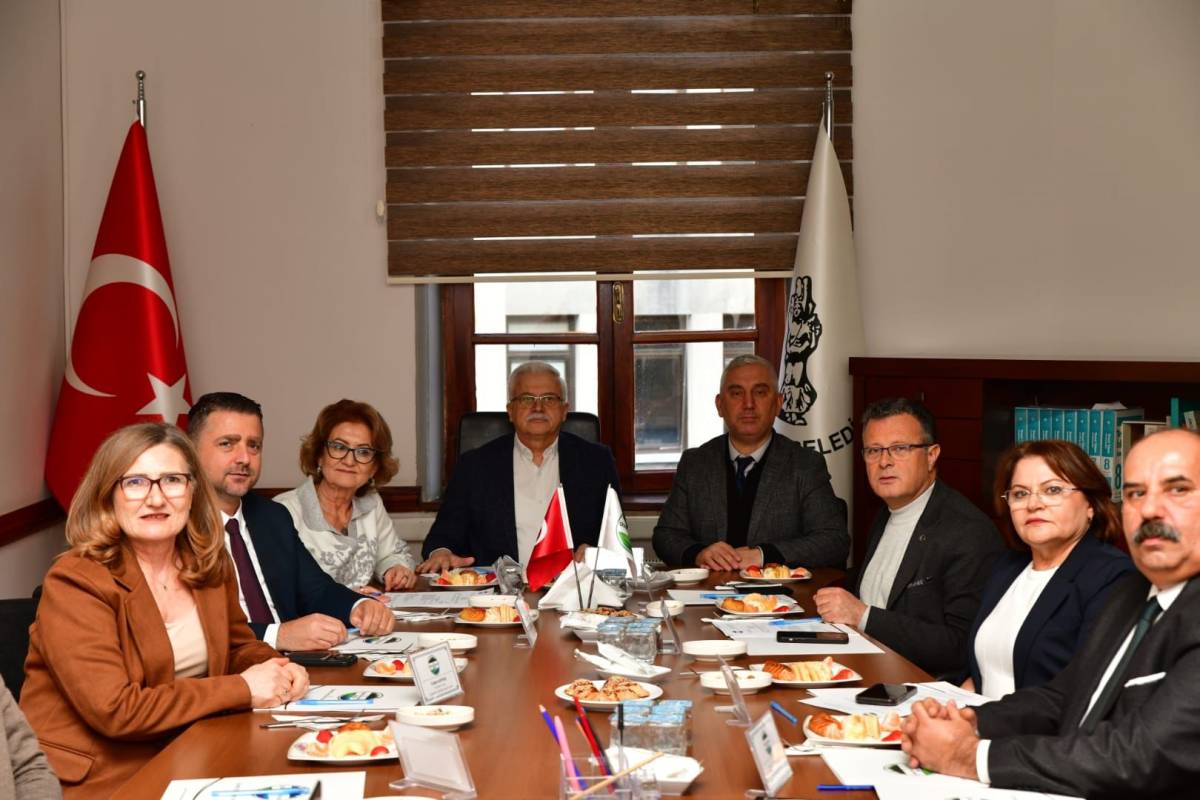 T.C. Çevreci Belediyeler Birliği toplantısı Bergama'da gerçekleşti