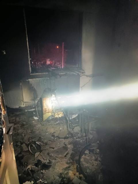 Bigadiç’te ev yangını