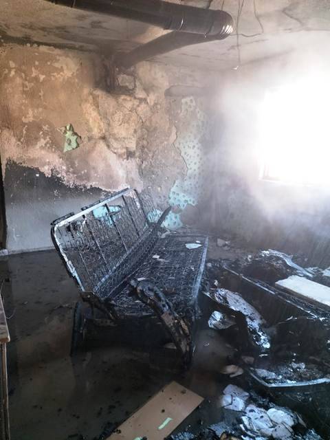 Havran’da Ev Yangını paniğe neden oldu.