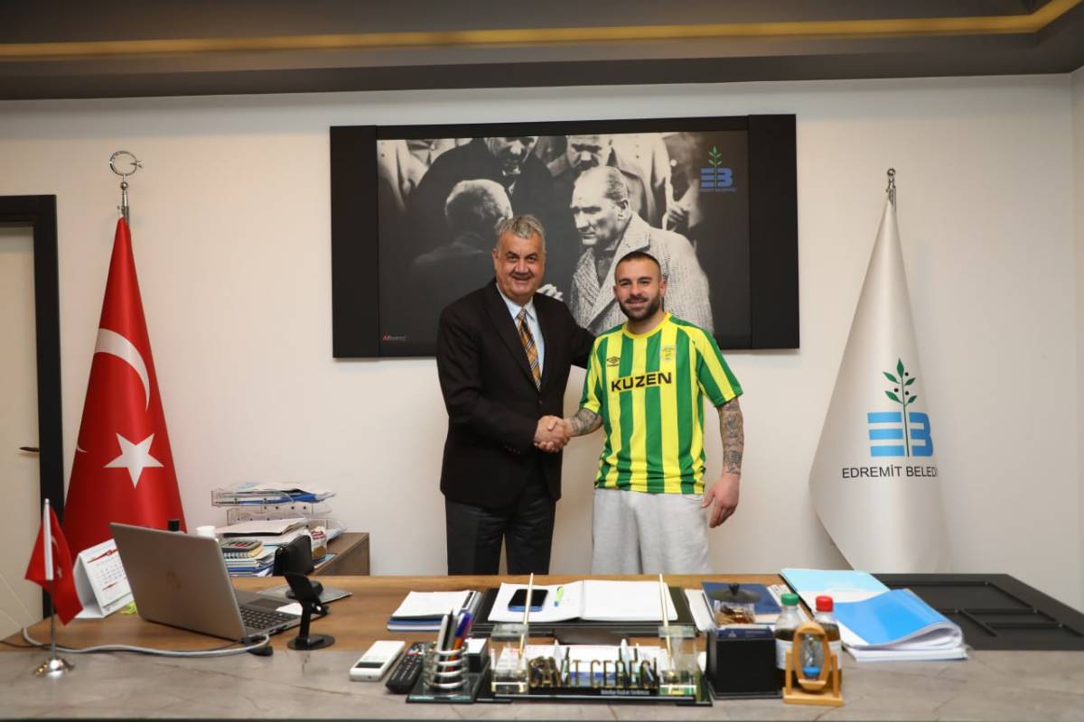 Edremitspor’dan orta sahaya tecrübeli takviye