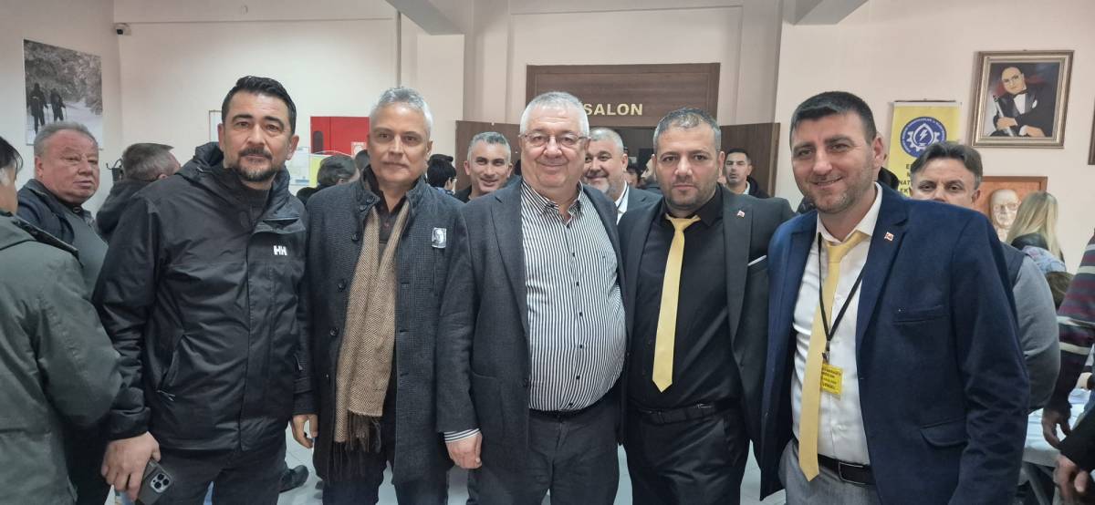 Edremit Madeni İşler ve Elektrikçiler Odası'nda Cemal Taştan başkan seçildi