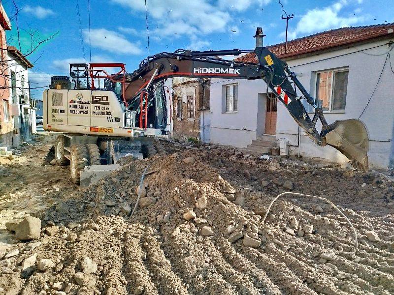 Burhaniye’de Saha Çalışmaları Aralıksız Sürüyor