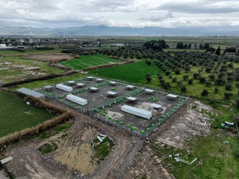 Edremit'te can dostlarına yeni yaşam alanı