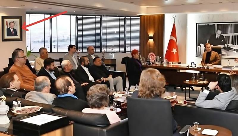 Balıkesir’de Gündem Cumhurbaşkanı Fotoğrafı Oldu