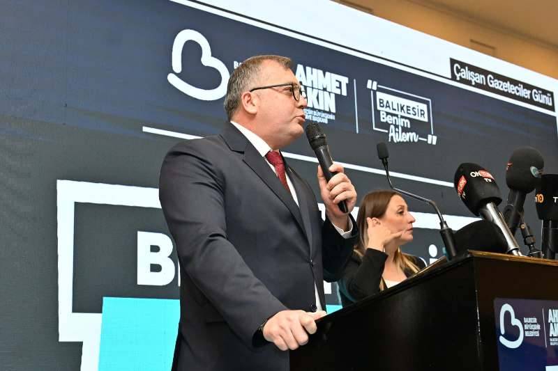 Başkan Akın'ın gazetecilerle 10 Ocak buluşması