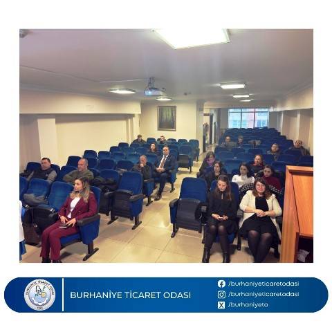 Burhaniye de Gıda Mevzuatı Bilgilendirme Toplantısı yapıldı