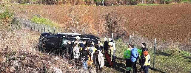 Susurluk’ta Kaza: 1 Yaralı