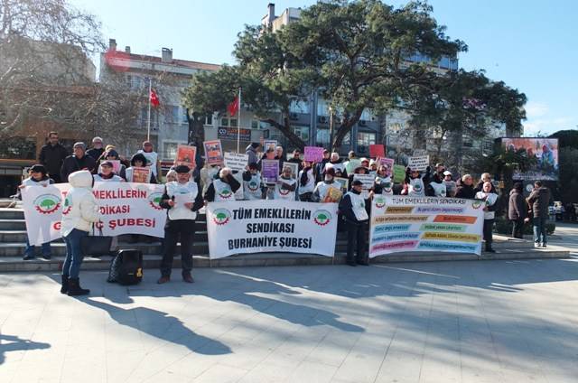 Tüm Emeklilerin Sendikası Seyyanen zam istiyor