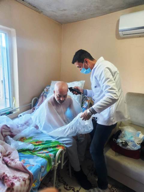 Yakın Berber uygulaması ilçe ilçe dolaşarak hizmete devam ediyor