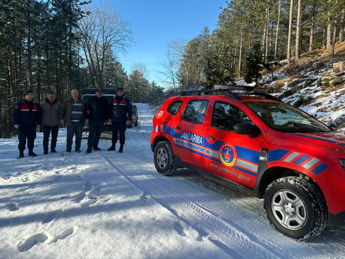 Kazdağları'nda mahsur kalan 4 kişi kurtarıldı