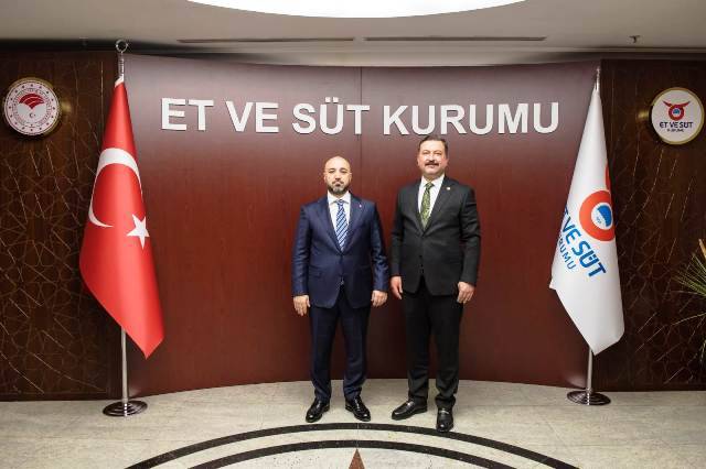 MHP Balıkesir Milletvekili Yüksel’den Et ve Süt Kurumu’na ziyaret