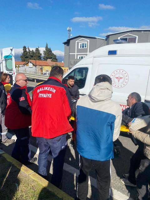 Entur Kavşağında korkunç kaza: 1 ağır yaralı