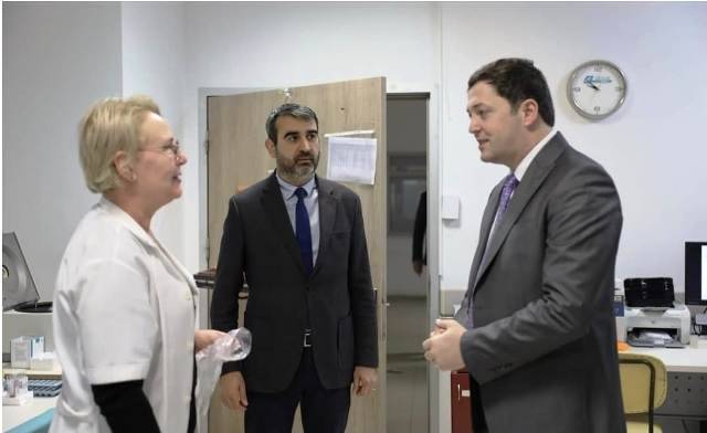 İl Sağlık Müdürü Miraç Çavdar Burhaniye’de incelemelerde bulundu