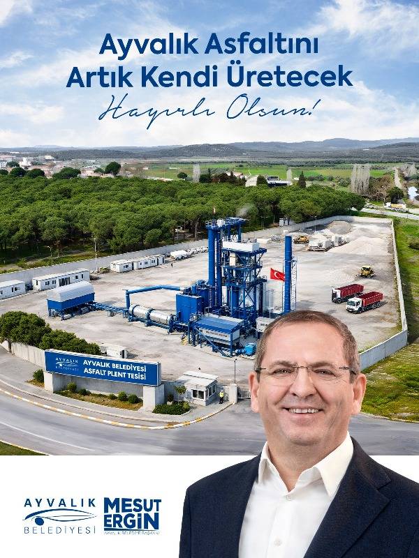Ayvalık Asfaltını Artık Kendi Üretecek