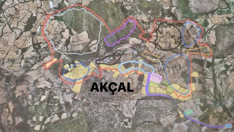 Akçal Köyü’ndeki Kalker Ocağına “ÇED Olumlu” kararına dava