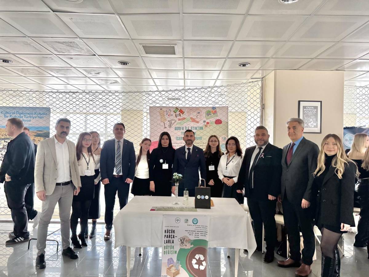 Burhaniye'de Atık Kumaşlara Son Projesi hayata geçirildi