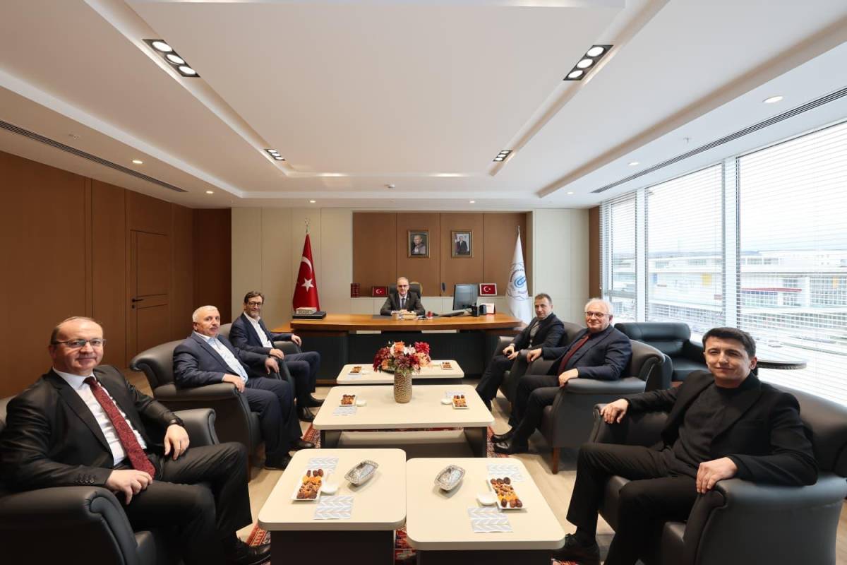 BANÜ Rektörü Boz’a nezaket ziyareti