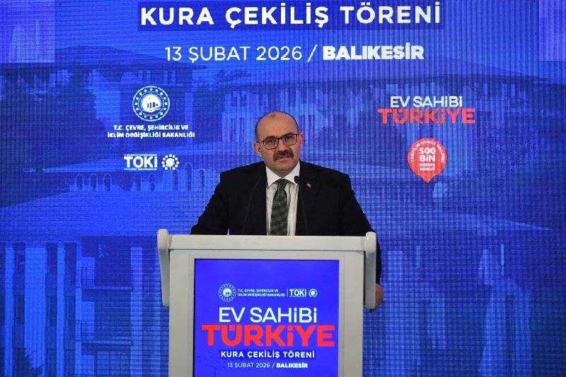 Balıkesir’de 500 Bin Sosyal Konut Kura Çekimi