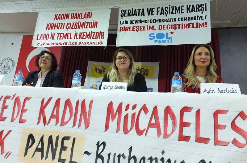 Aylin Nazlıaka Burhaniyelilerle Buluştu