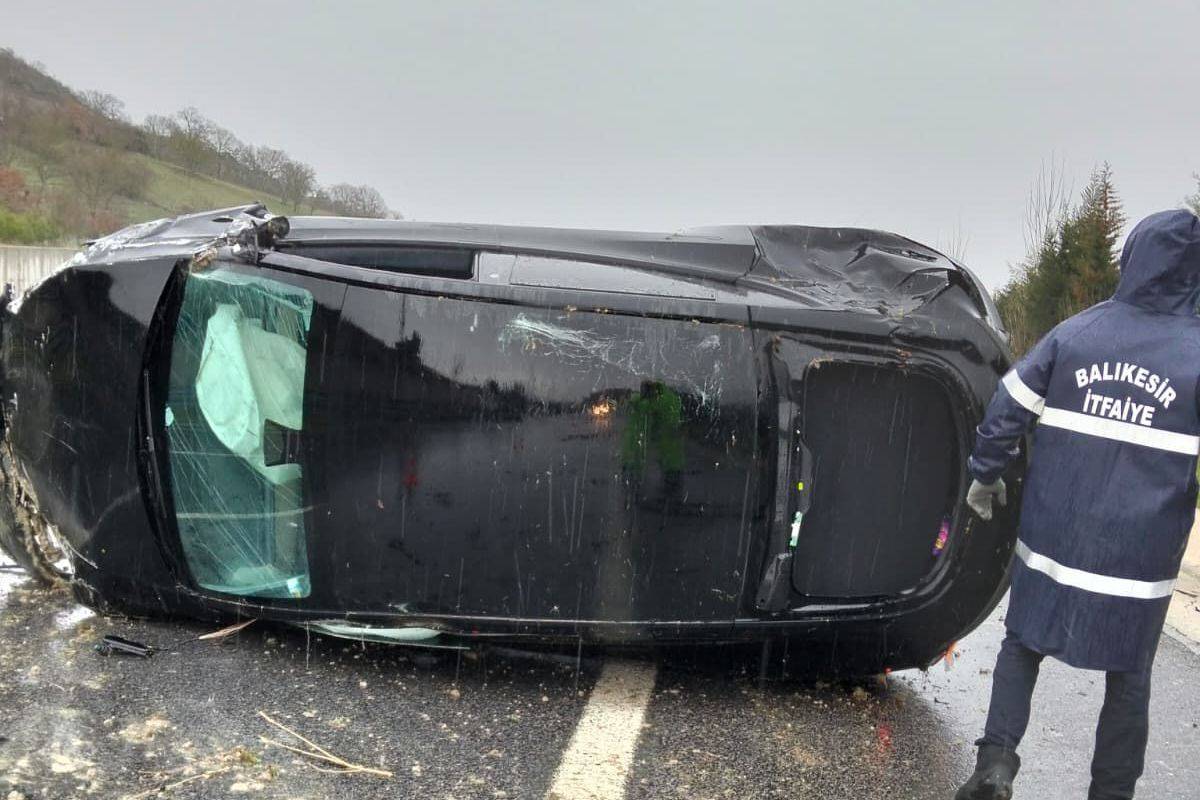 Altıeylül’de Trafik Kazası