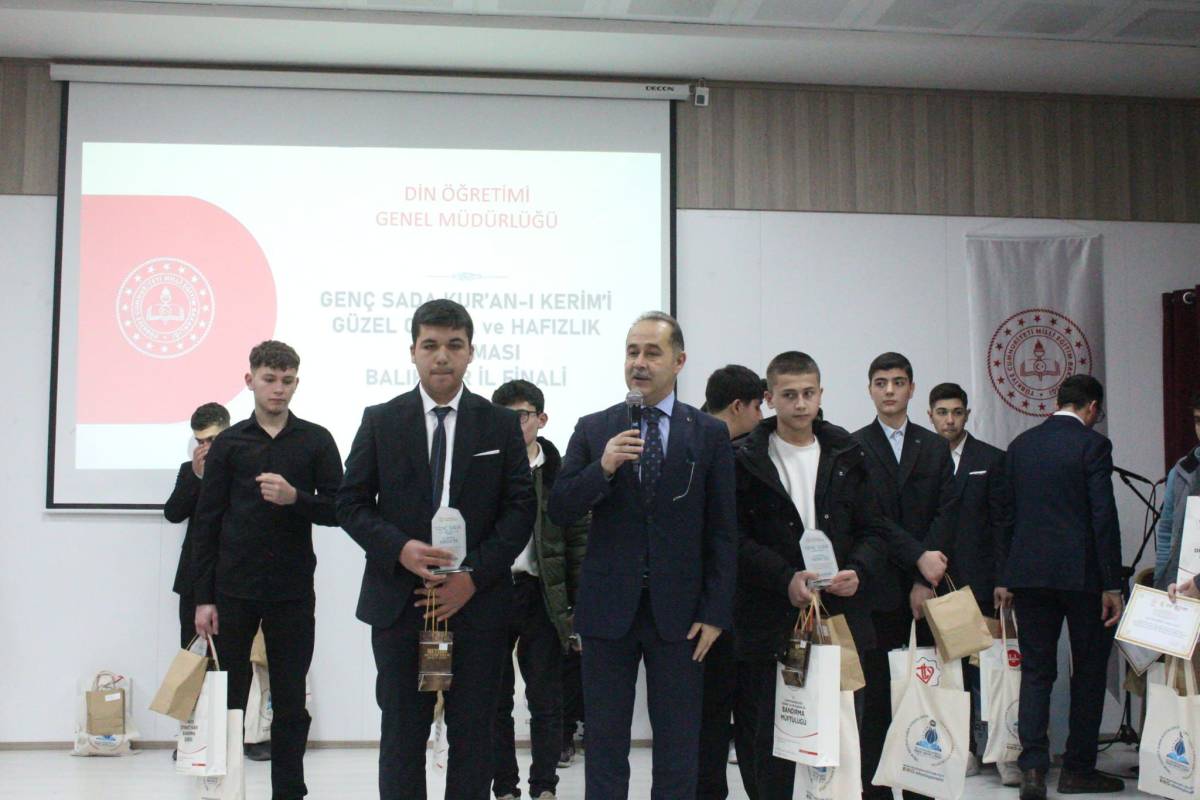 İmam Hatip Liseleri Genç Sadâ Yarışmaları Balıkesir İl Finali Gerçekleştirildi.