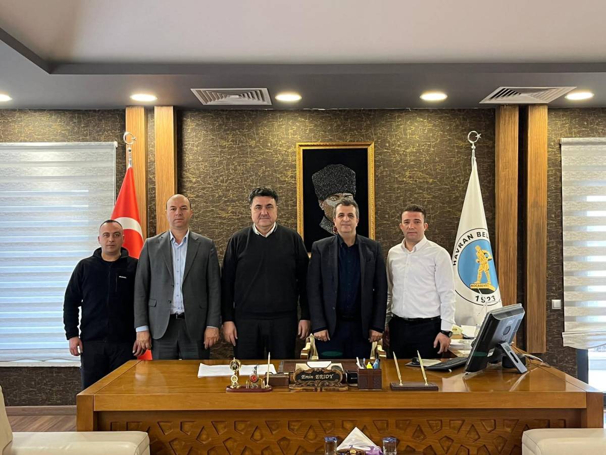 Havran Belediyesi'nde sözleşme sevinci