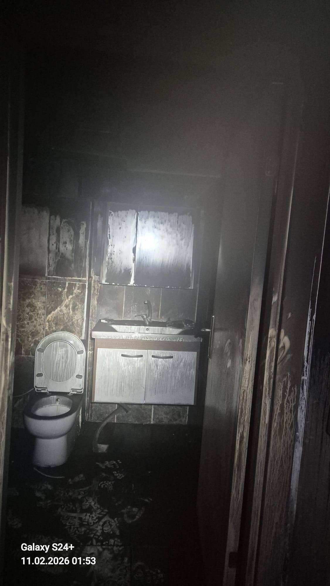 Bandırma’da Apartman Dairesinde Yangın