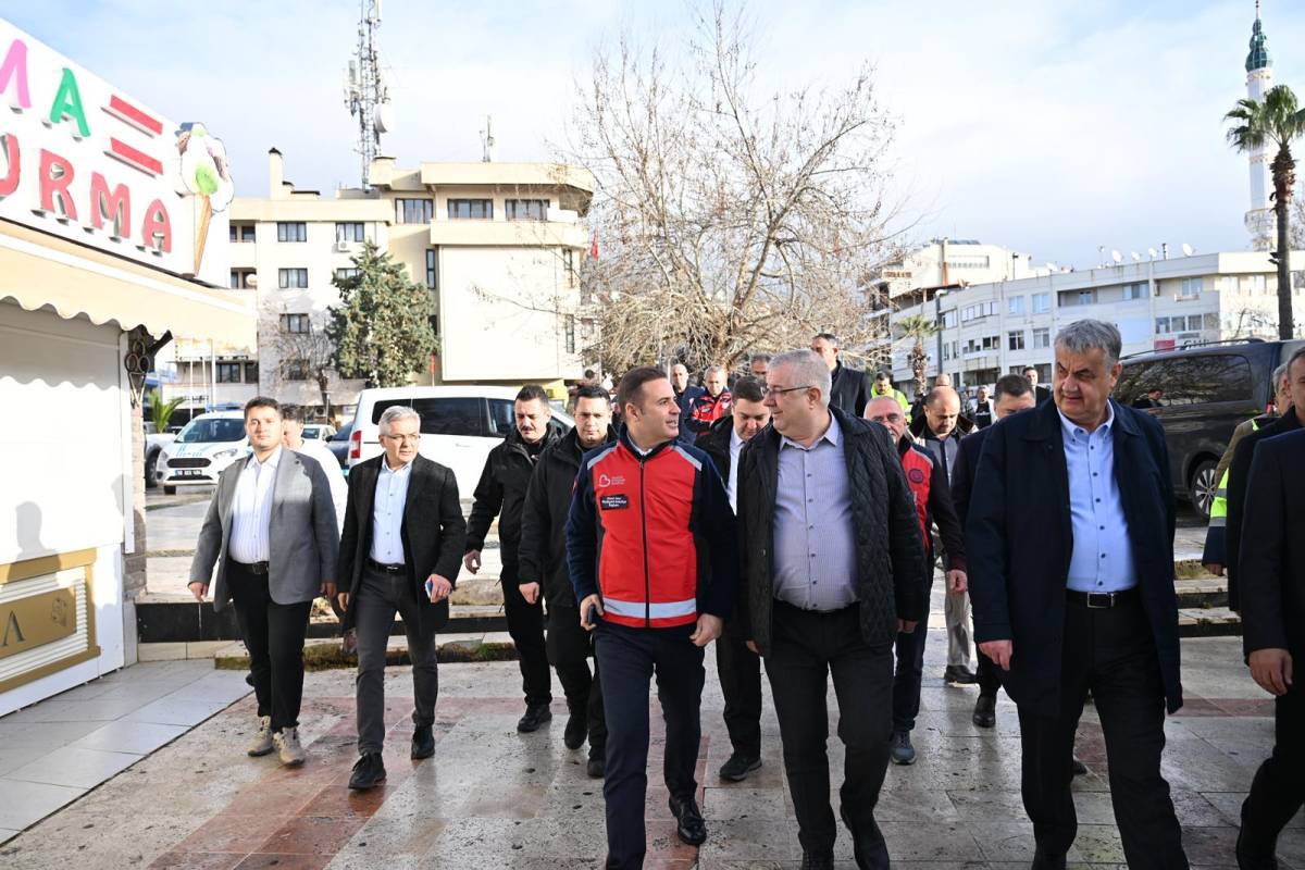 Akın, Lodos’un vurduğu Körfez’de