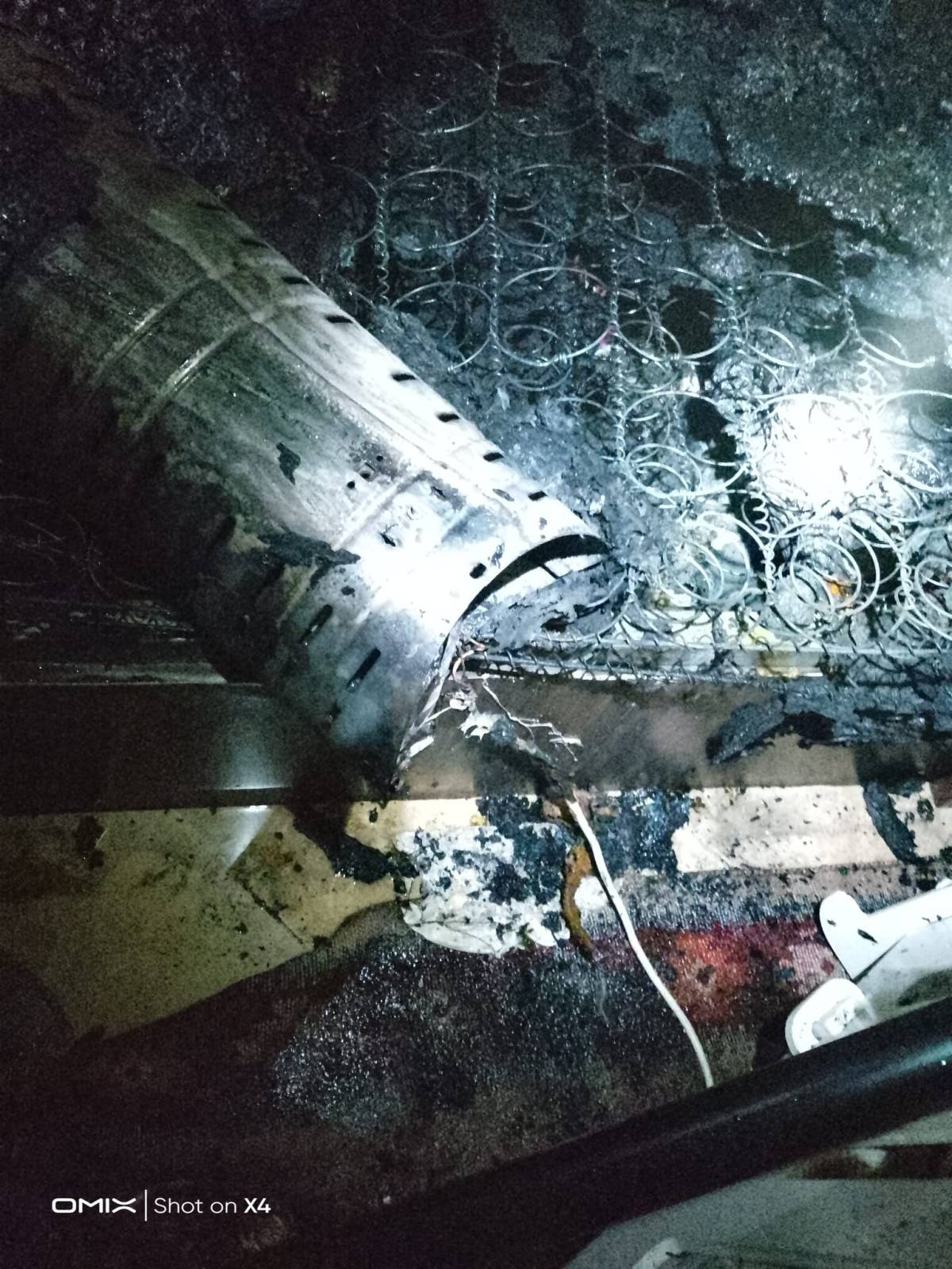 Edremit’te ev yangını