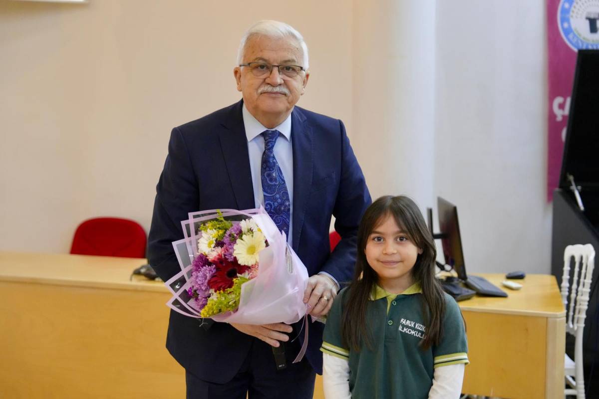 Başkan Deveciler, çocuklarla bir araya geldi