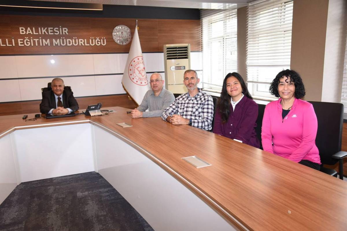 Balıkesir’de Erasmus+ Rüzgarı: İspanyol Heyet İl Müdürlüğünde