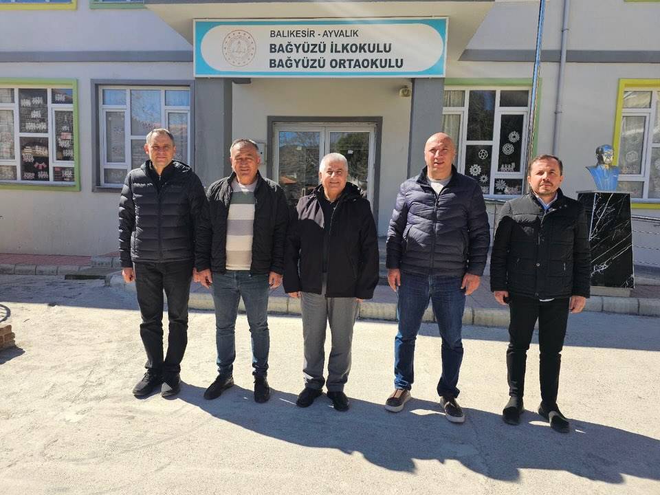 İl Millî Eğitim Müdürü Kal'dan Ayvalık'a saha ziyareti