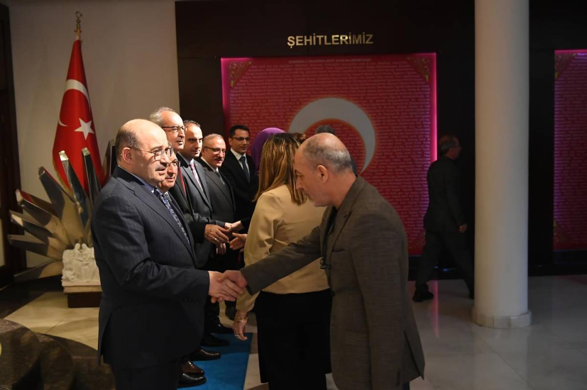 Balıkesir Valiliği’nde bayramlaşma