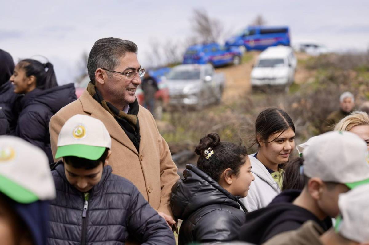 Burhaniye'de çocuklar geleceğe nefes oldular