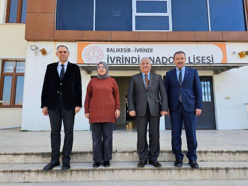 İl Millî Eğitim Müdürü Selehattin Kal, İvrindi'de