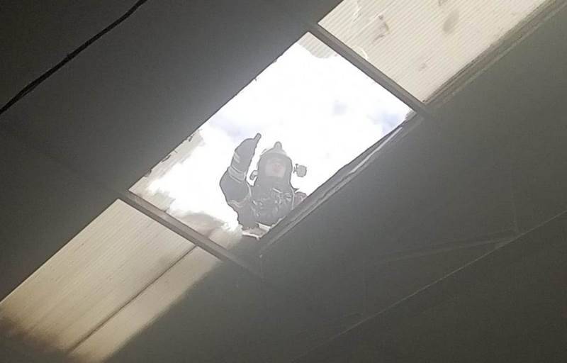 Edremit’te Mutfak İmalathanesinde Yangın