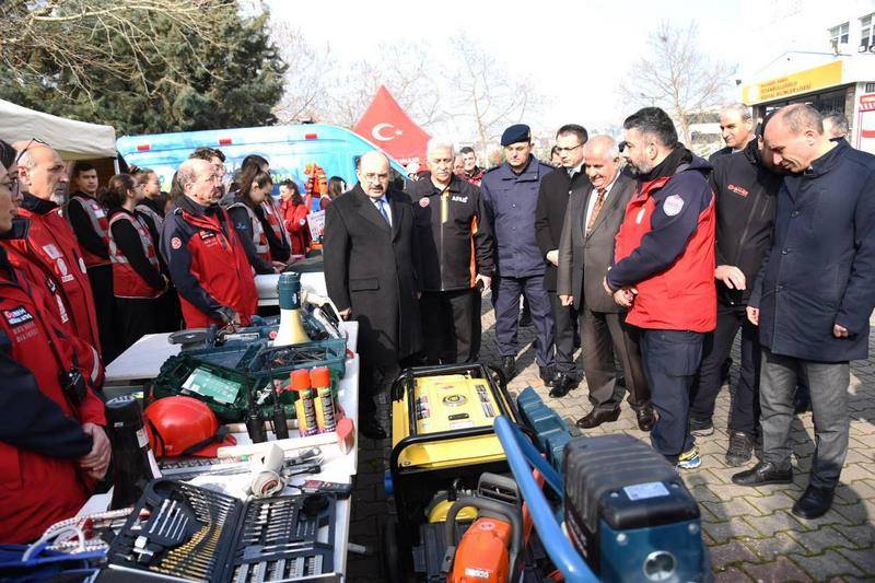 Balıkesir'de deprem haftasında senaryolu deprem