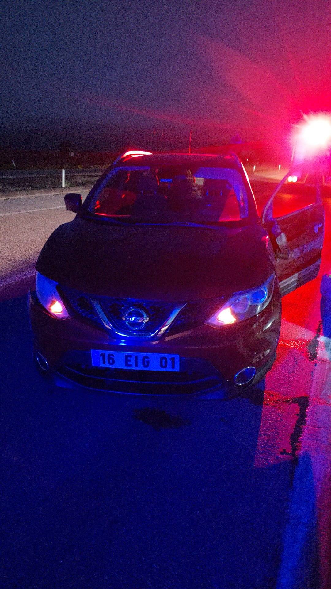 Susurluk’ta iki otomobil çarpıştı: 1 yaralı