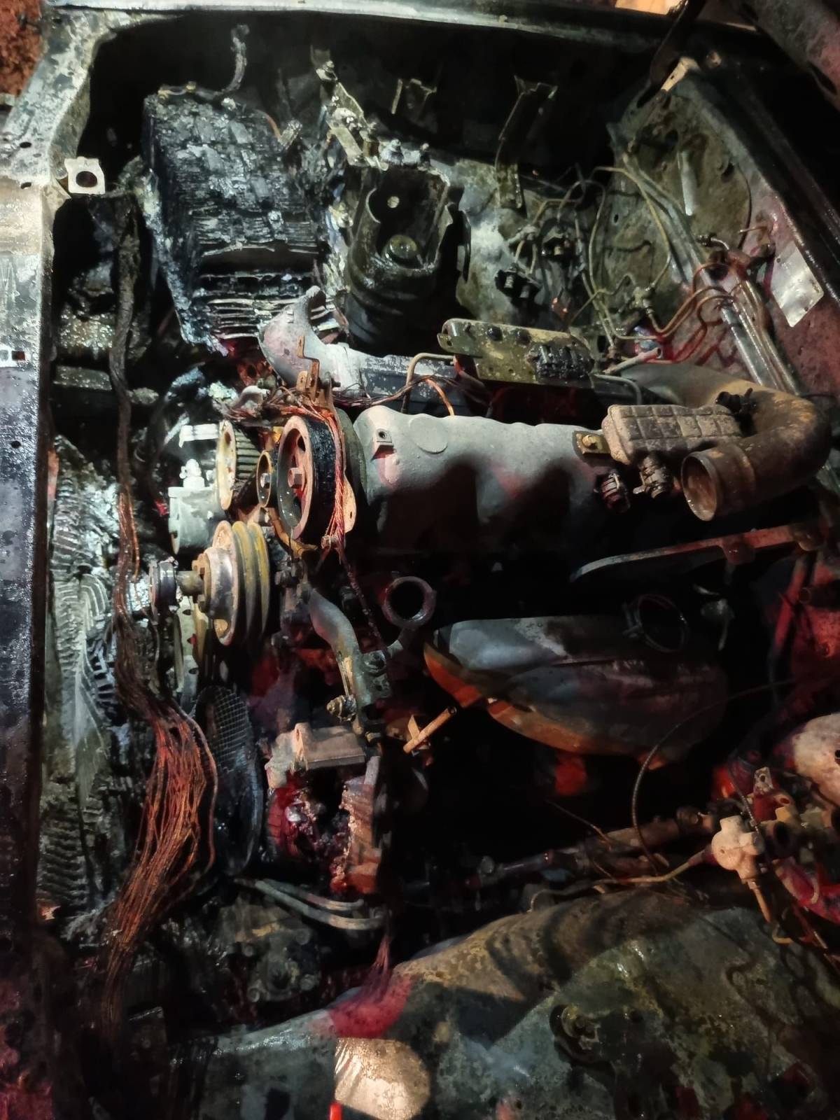 Marmara’da Araç Yangını