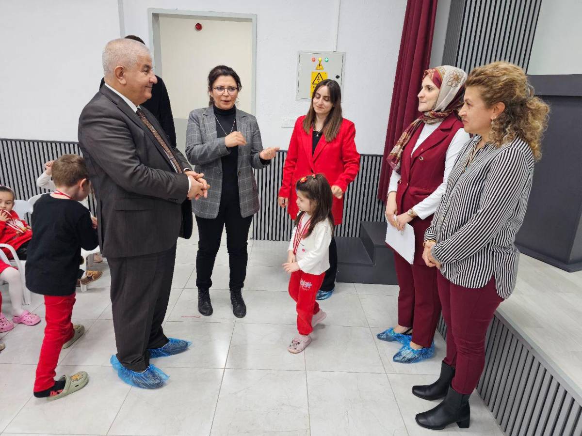 Minik Yüreklerin Büyük Dünyasına Ziyaret: İl Müdürü Selehattin Kal, Anaokulu Öğrencileriyle Buluştu