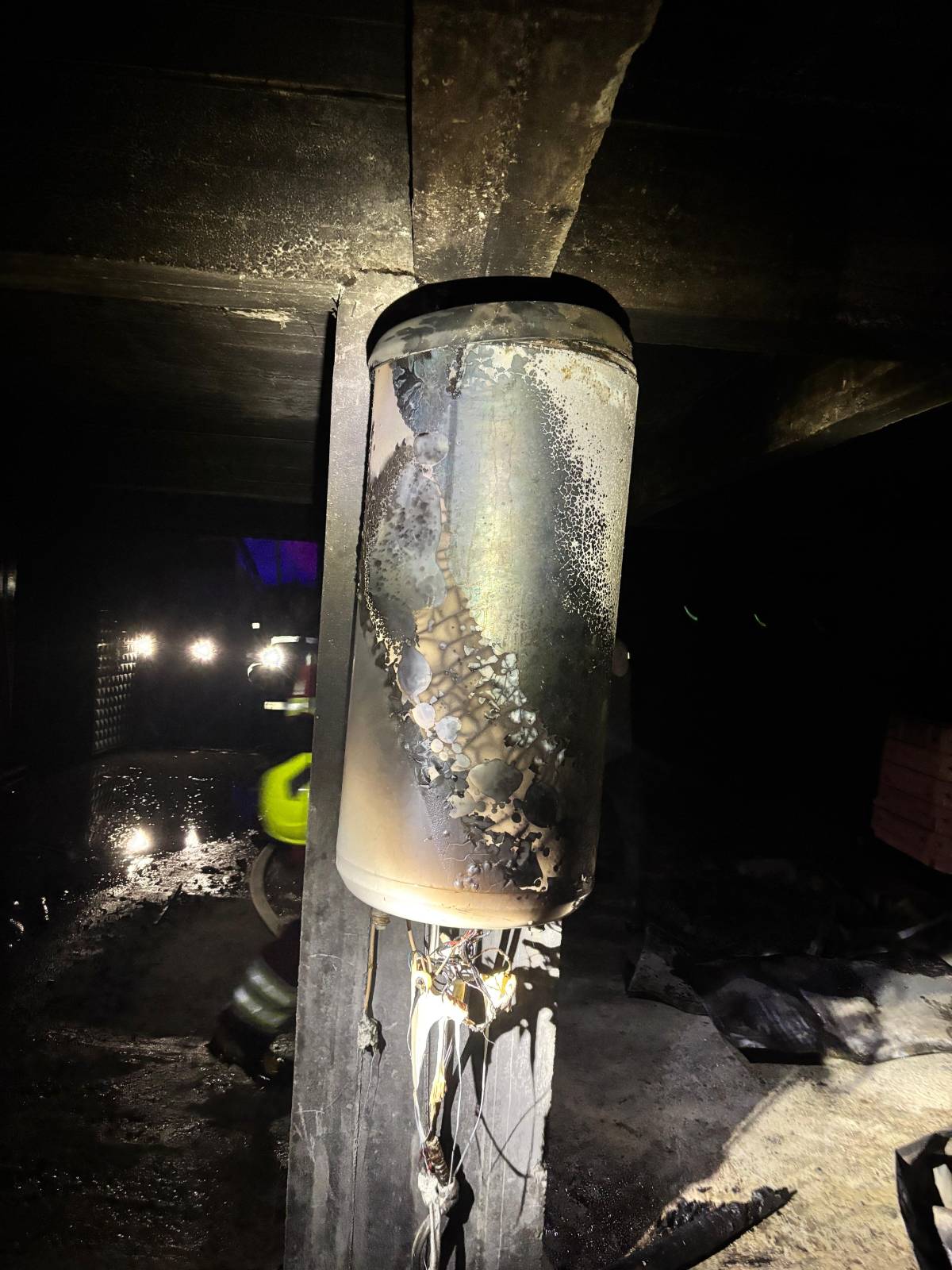 Gömeç’te ev yangını