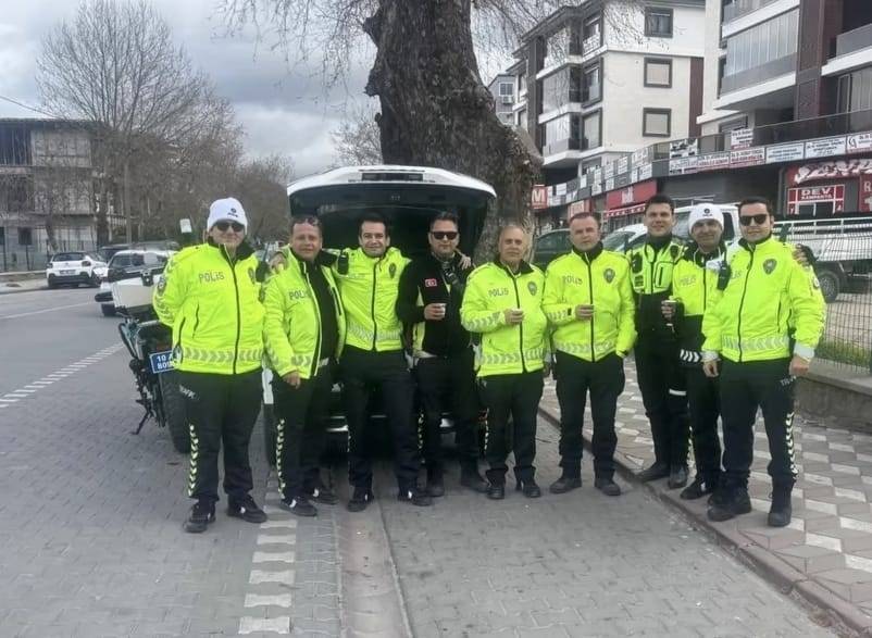 Edremit’te trafikte ekipler sahada