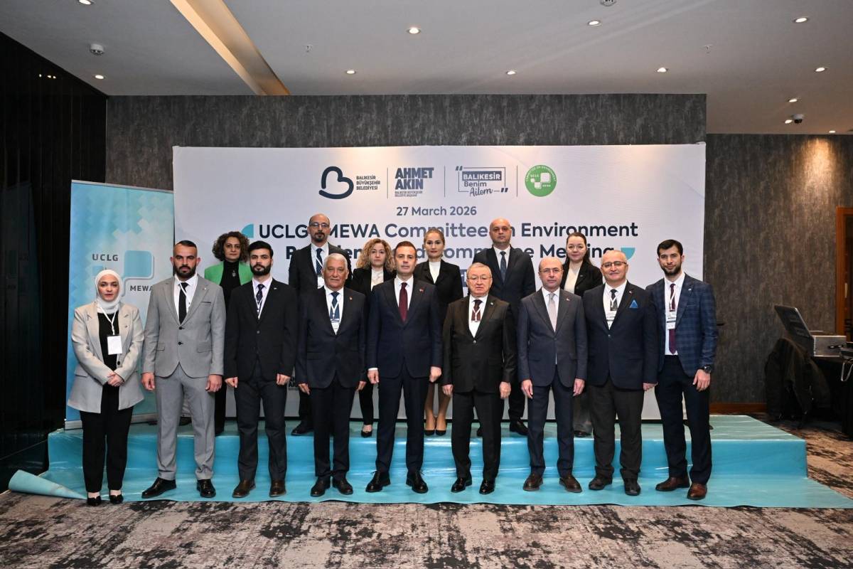 Büyükşehir ev sahipliğinde UCLG-MEWA zirvesi: Balıkesir'den dünyaya çevre mesajı