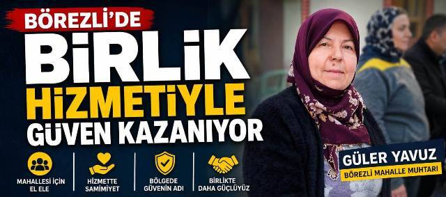 Burhaniye’de kadın muhtardan örnek dayanışma