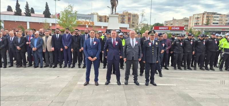 Edremit'te Türk Polis Teşkilatı'nın 181. yılı..