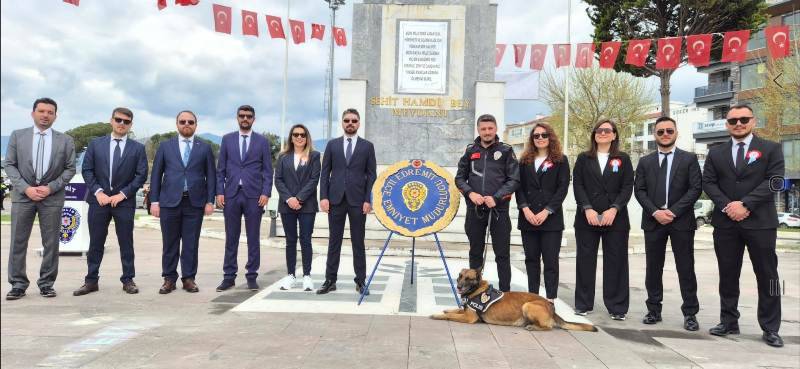 Edremit'te Türk Polis Teşkilatı'nın 181. yılı..