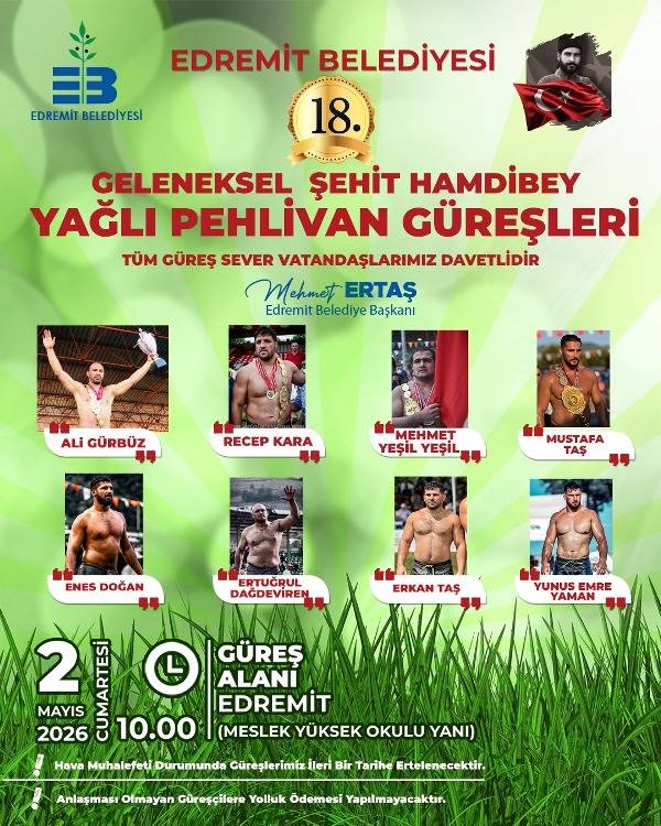 Güreşseverlerin Merakla Beklediği Dev Organizasyon Edremit’te