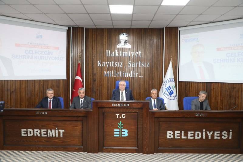 Başkan Ertaş, basınla buluştu: 2 yıllık hizmetleri anlattı