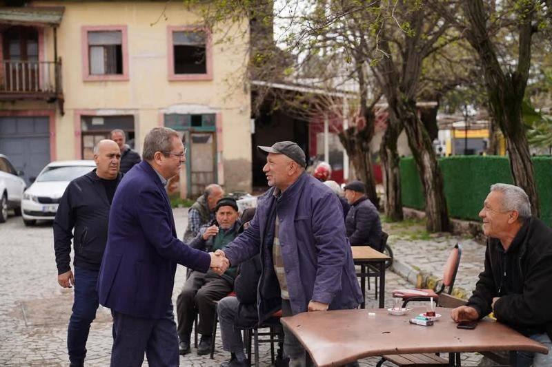Başkan halkın içinde: “Makamda değil, sahada