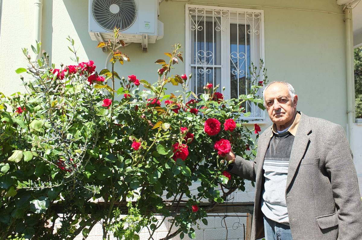 Burhaniye’de bahar geldi güller açtı